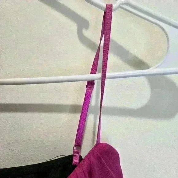 Ruby Rox Vintage Y2K Fuschia and Black Dress Women's Size M Party Cocktail Club - Picture 5 of 12